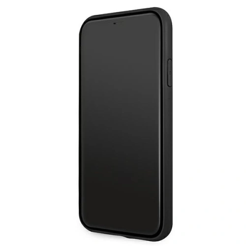 Kup Case BMW BMHCN61REELK Apple iPhone 11 schwarz/black hardcase Leder Prägung - BMW029BLK - {ean13} - Sklep Home Screen