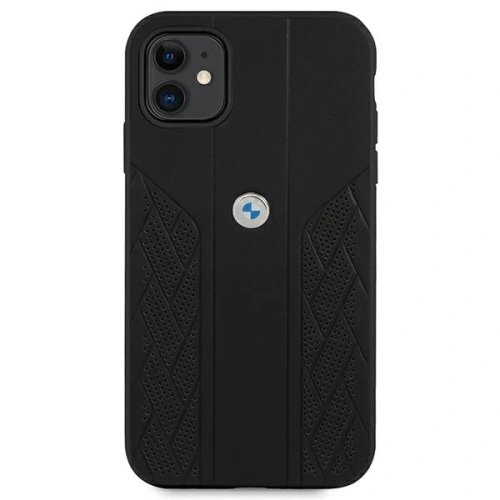 Kup Etui BMW BMHCN61RSPPK Apple iPhone 11 černý/black hardcase Leather Curve Perforate - BMW030BLK - {ean13} - Sklep Home Screen