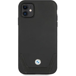 Kup Etui BMW BMHCN61RSWPK Apple iPhone 11 fekete/black hardcase bőr perforált - BMW031BLK - {ean13} - Sklep Home Screen