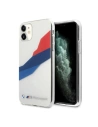 Etui BMW BMHCN61SKTGT Apple iPhone 11 átlátszó kemény tok Motorsport Tricolor