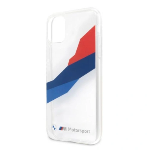 Kup Etui BMW BMHCN61SKTGT Apple iPhone 11 transparent hardcase Motorsport Tricolor - BMW034CL - {ean13} - Sklep Home Screen
