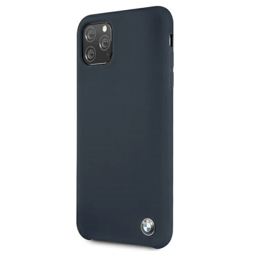 Kup Etui BMW BMHCN65SILNA Apple iPhone 11 Pro Max albastru închis/hardcase Silicon Signature - BMW037NAV - {ean13} - Sklep Home Screen