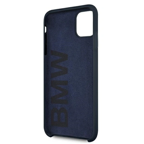Kup Etui BMW BMHCN65SILNA Apple iPhone 11 Pro Max albastru închis/hardcase Silicon Signature - BMW037NAV - {ean13} - Sklep Home Screen