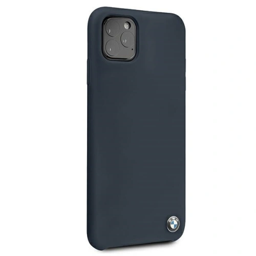 Kup Etui BMW BMHCN65SILNA Apple iPhone 11 Pro Max albastru închis/hardcase Silicon Signature - BMW037NAV - {ean13} - Sklep Home Screen