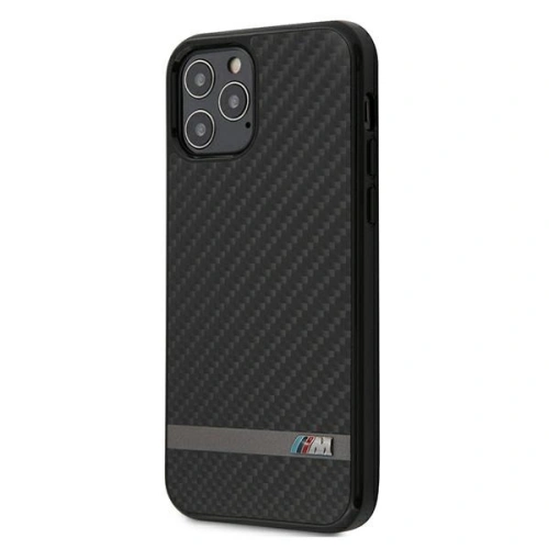 Kup Case BMW BMHCP12LASCFBK Apple iPhone 12 Pro Max schwarz/black hardcase M Collection Carbon - BMW039BLK - {ean13} - Sklep Home Screen