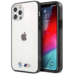 Kup Etui BMW BMHCP12LMBTOK Apple iPhone 12 Pro Max transparent hardcase Sandblast - BMW042CL - {ean13} - Sklep Home Screen