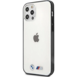 Kup Etui BMW BMHCP12LMBTOK Apple iPhone 12 Pro Max transparent hardcase Sandblast - BMW042CL - {ean13} - Sklep Home Screen