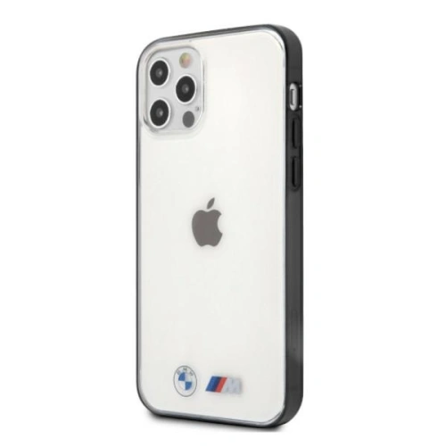 Kup Etui BMW BMHCP12LMBTOK Apple iPhone 12 Pro Max transparent hardcase Sandblast - BMW042CL - {ean13} - Sklep Home Screen