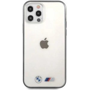 Kup Etui BMW BMHCP12LMBTOK Apple iPhone 12 Pro Max transparent hardcase Sandblast - BMW042CL - {ean13} - Sklep Home Screen
