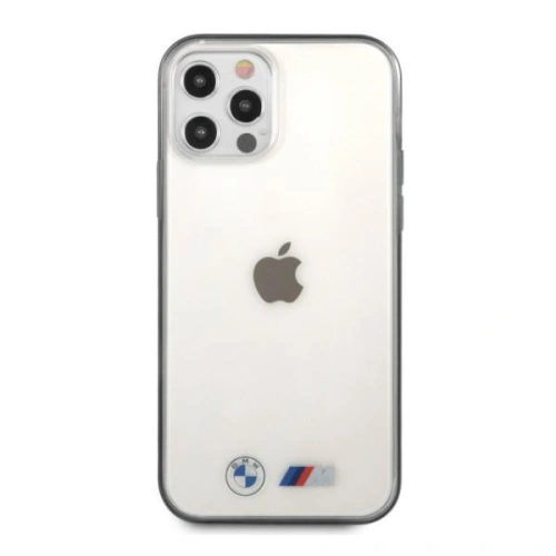 Kup Etui BMW BMHCP12LMBTOK Apple iPhone 12 Pro Max transparent hardcase Sandblast - BMW042CL - {ean13} - Sklep Home Screen