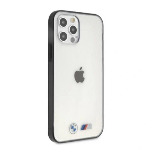 Kup Etui BMW BMHCP12LMBTOK Apple iPhone 12 Pro Max transparent hardcase Sandblast - BMW042CL - {ean13} - Sklep Home Screen