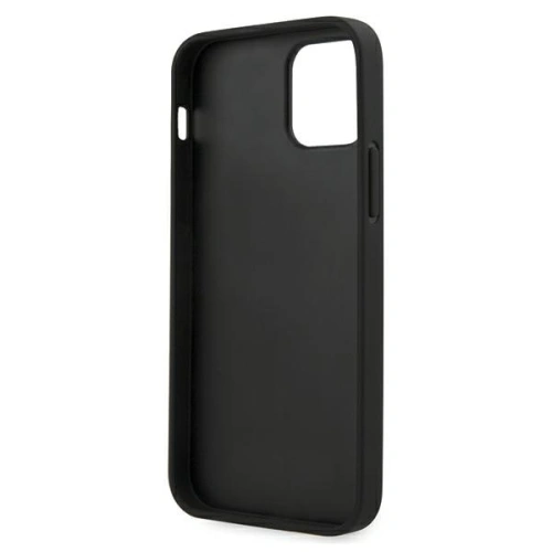 Buy BMW BMHCP12LMCARBK Apple iPhone 12 Pro Max black hardcase M Collection PU Carbon Stripe - BMW043BLK - {ean13} - Home Screen Store Europe