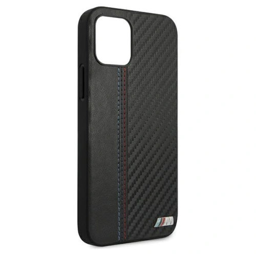 Kup Etui BMW BMHCP12LMCARBK Apple iPhone 12 Pro Max czarny/black hardcase M Collection PU Carbon Stripe - BMW043BLK - {ean13} - Sklep Home Screen