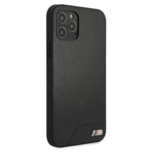 Kup Case BMW BMHCP12LMHOLBK Apple iPhone 12 Pro Max schwarz/schwarz Hardcase M Collection Smooth PU - BMW044BLK - {ean13} - Sklep Home Screen