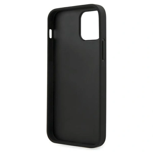 Kup Case BMW BMHCP12LMHOLBK Apple iPhone 12 Pro Max schwarz/schwarz Hardcase M Collection Smooth PU - BMW044BLK - {ean13} - Sklep Home Screen