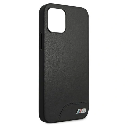 Kup Case BMW BMHCP12LMHOLBK Apple iPhone 12 Pro Max schwarz/schwarz Hardcase M Collection Smooth PU - BMW044BLK - {ean13} - Sklep Home Screen