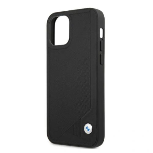Kup Etui BMW BMHCP12LRCDPK Apple iPhone 12 Pro Max czarny/black hardcase Leather Deboss - BMW049BLK - {ean13} - Sklep Home Screen