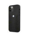 Buy BMW BMHCP12LRSPPK Apple iPhone 12 Pro Max black hardcase Leather Curve Perforate - BMW051BLK - {ean13} - Home Screen Store Europe
