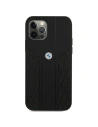 Kup Etui BMW BMHCP12LRSPPK Apple iPhone 12 Pro Max czarny/black hardcase Leather Curve Perforate - BMW051BLK - {ean13} - Sklep Home Screen