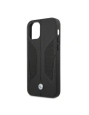 Buy BMW BMHCP12LRSCSK Apple iPhone 12 Pro Max black hardcase Leather Perforate Sides - BMW050BLK - {ean13} - Home Screen Store Europe