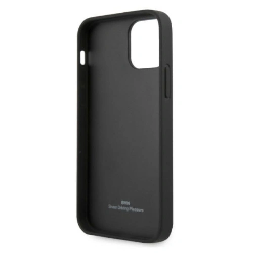 Kup Case BMW BMHCP12LRSCSK Apple iPhone 12 Pro Max schwarz/hardcase Leder Perforierte Seiten - BMW050BLK - {ean13} - Sklep Home Screen