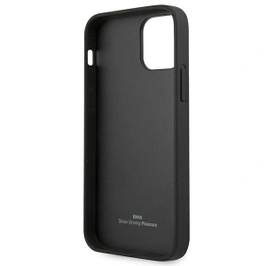 Buy BMW BMHCP12LRSPPK Apple iPhone 12 Pro Max black hardcase Leather Curve Perforate - BMW051BLK - {ean13} - Home Screen Store Europe