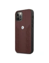 Kup Etui BMW BMHCP12LRSPPR Apple iPhone 12 Pro Max czerwony/red hardcase Leather Curve Perforate - BMW052RED - {ean13} - Sklep Home Screen