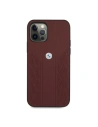 Kup Etui BMW BMHCP12LRSPPR Apple iPhone 12 Pro Max czerwony/red hardcase Leather Curve Perforate - BMW052RED - {ean13} - Sklep Home Screen