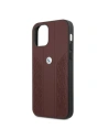 Kup Etui BMW BMHCP12LRSPPR Apple iPhone 12 Pro Max czerwony/red hardcase Leather Curve Perforate - BMW052RED - {ean13} - Sklep Home Screen