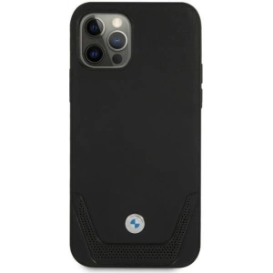 Kup Etui BMW BMHCP12LRSWPK Apple iPhone 12 Pro Max czarny/black hardcase Leather Perforate - BMW053BLK - {ean13} - Sklep Home Screen