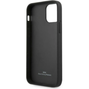 Etui BMW BMHCP12LRSPPR Apple iPhone 12 Pro Max piros/piros kemény tok Leather Curve Perforate