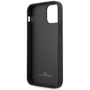 Buy BMW BMHCP12LRSWPK Apple iPhone 12 Pro Max black hardcase Leather Perforate - BMW053BLK - {ean13} - Home Screen Store Europe
