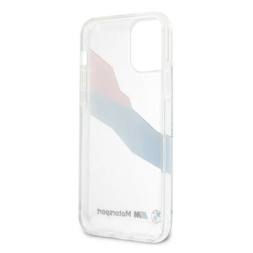 Kup Etui BMW BMHCP12LSKTGT Apple iPhone 12 Pro Max transparent hardcase Motorsport Tricolor - BMW055CL - {ean13} - Sklep Home Screen