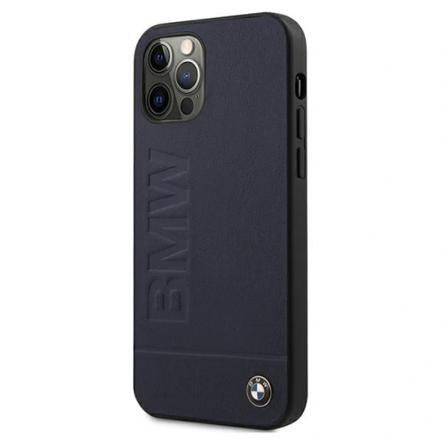Kup Etui BMW BMHCP12LSLLNA Apple iPhone 12 Pro Max sötétkék hardcase Signature Logo Imprint - BMW058NAV - {ean13} - Sklep Home Screen