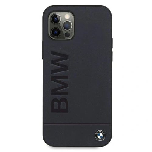 Kup Etui BMW BMHCP12LSLLNA Apple iPhone 12 Pro Max sötétkék hardcase Signature Logo Imprint - BMW058NAV - {ean13} - Sklep Home Screen