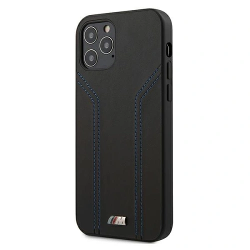Kup Etui BMW BMHCP12MDLBK Apple iPhone 12/12 Pro černý/black hardcase M Collection Blue Lines - BMW063BLK - {ean13} - Sklep Home Screen