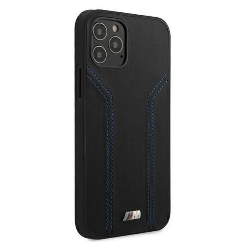 Kup Etui BMW BMHCP12MDLBK Apple iPhone 12/12 Pro černý/black hardcase M Collection Blue Lines - BMW063BLK - {ean13} - Sklep Home Screen
