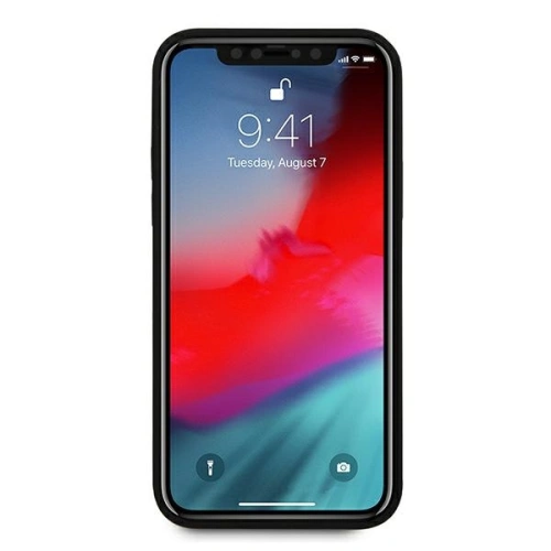 Buy BMW BMHCP12MDLBK Apple iPhone 12/12 Pro black hardcase M Collection Blue Lines - BMW063BLK - {ean13} - Home Screen Store Europe