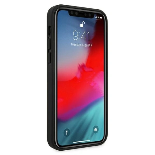 Buy BMW BMHCP12MDLBK Apple iPhone 12/12 Pro black hardcase M Collection Blue Lines - BMW063BLK - {ean13} - Home Screen Store Europe