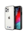 Case BMW BMHCP12MMBTOK Apple iPhone 12/12 Pro transparentes Hardcase Sandblast