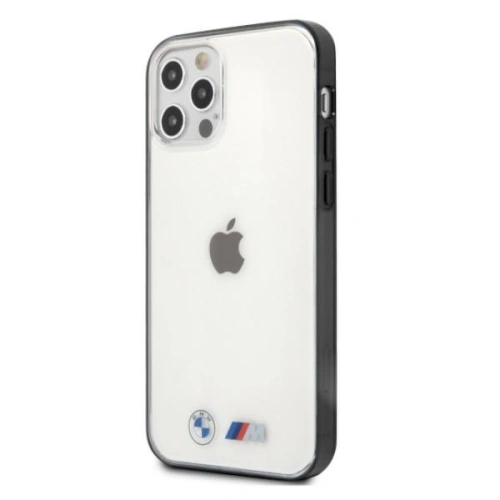Kup Etui BMW BMHCP12MMBTOK Apple iPhone 12/12 Pro transparent hardcase Sandblast - BMW064CL - {ean13} - Sklep Home Screen