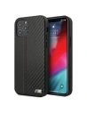 Case BMW BMHCP12MMCARBK Apple iPhone 12/12 Pro schwarz/hardcase M Collection PU Carbon Stripe