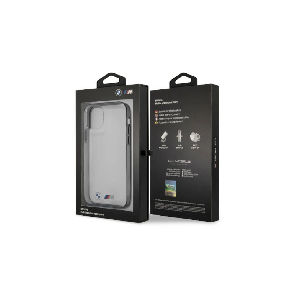 Etui BMW BMHCP12MMBTOK Apple iPhone 12/12 Pro transparent hardcase Sandblast