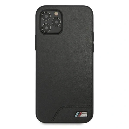 Kup Etui BMW BMHCP12MMHOLBK Apple iPhone 12/12 Pro czarny/black hardcase M Collection Smooth PU - BMW066BLK - {ean13} - Sklep Home Screen