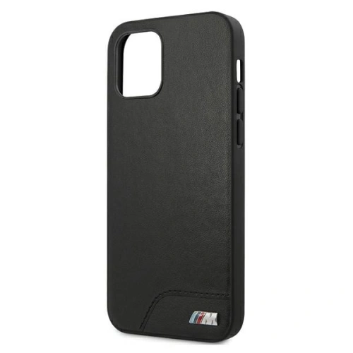 Kup Etui BMW BMHCP12MMHOLBK Apple iPhone 12/12 Pro czarny/black hardcase M Collection Smooth PU - BMW066BLK - {ean13} - Sklep Home Screen