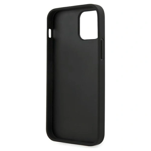 Buy BMW BMHCP12MMHOLBK Apple iPhone 12/12 Pro black hardcase M Collection Smooth PU - BMW066BLK - {ean13} - Home Screen Store Europe