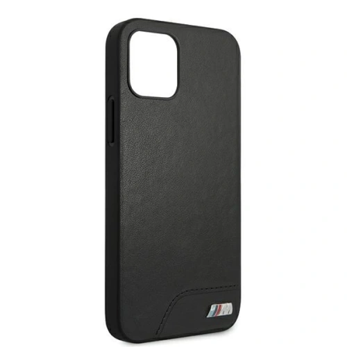 Kup Etui BMW BMHCP12MMHOLBK Apple iPhone 12/12 Pro czarny/black hardcase M Collection Smooth PU - BMW066BLK - {ean13} - Sklep Home Screen