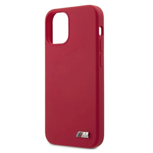 Kup Etui BMW BMHCP12MMSILRE Apple iPhone 12/12 Pro czerwony/red hardcase Silicone M Collection - BMW068RED - {ean13} - Sklep Home Screen