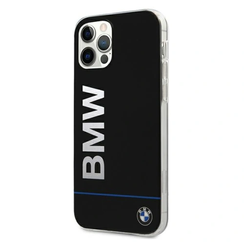 Kup Etui BMW BMHCP12MPCUBBK Apple iPhone 12/12 Pro czarny/black hardcase Signature Printed Logo - BMW069BLK - {ean13} - Sklep Home Screen