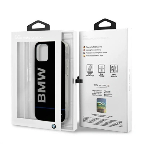 Kup Etui BMW BMHCP12MPCUBBK Apple iPhone 12/12 Pro czarny/black hardcase Signature Printed Logo - BMW069BLK - {ean13} - Sklep Home Screen
